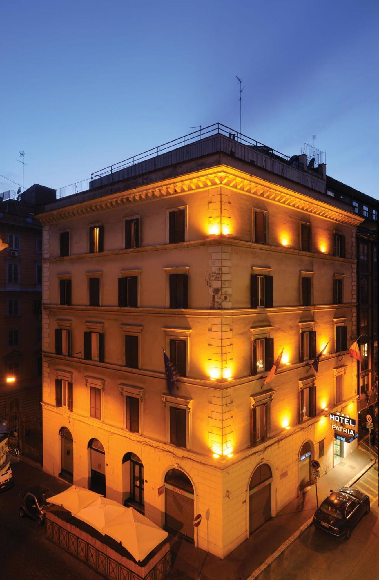 Hotel Patria Rom Exterior foto